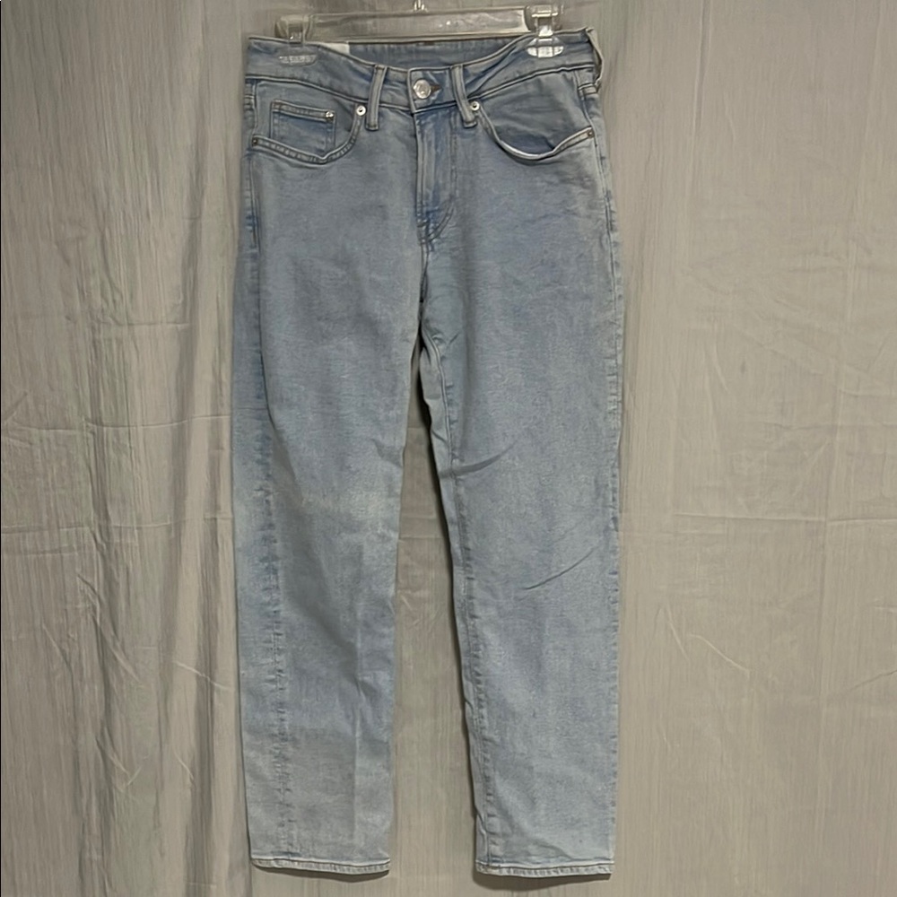 H&M Light Blue Straight Jeans Classic Style